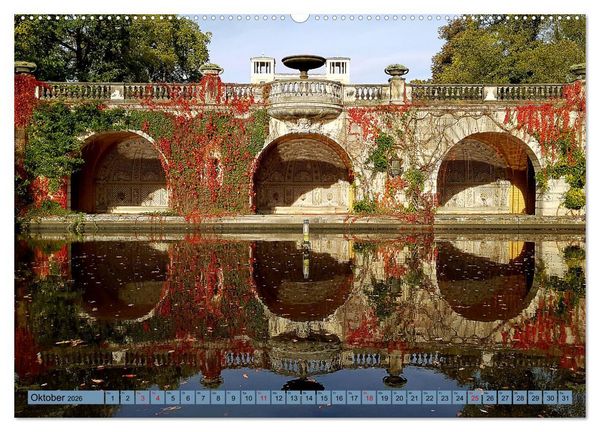 Produktbild: Im Park von Sanssouci - Spaziergang durch die Jahreszeiten (Wandkalender 2026 DIN A2 quer), CALVENDO Monatskalender