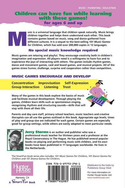 Produktbild: 101 More Music Games for Children