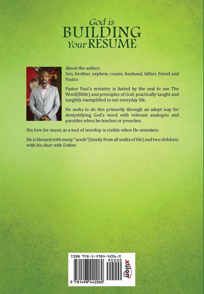Produktbild: God is Building Your Resume