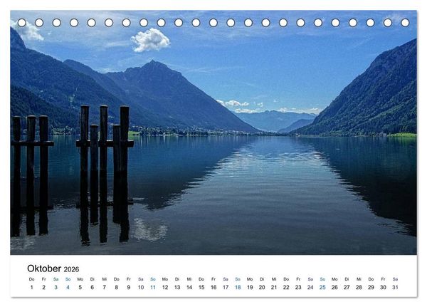 Produktbild: Pertisau am Achensee (Tischkalender 2026 DIN A5 quer), CALVENDO Monatskalender
