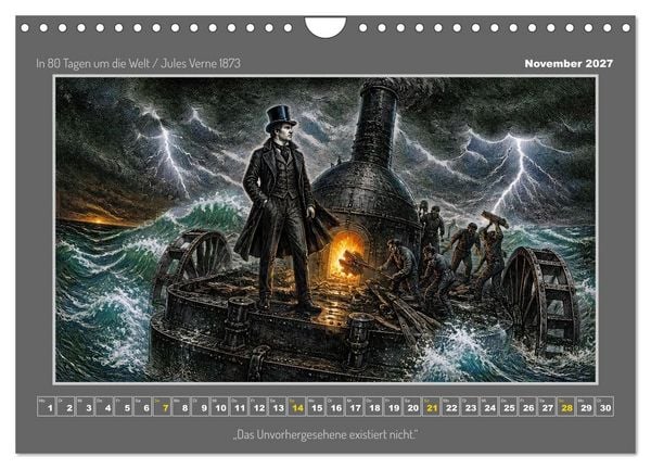Produktbild: Klassiker des Abenteuers (Wandkalender 2027 DIN A4 quer), CALVENDO Monatskalender