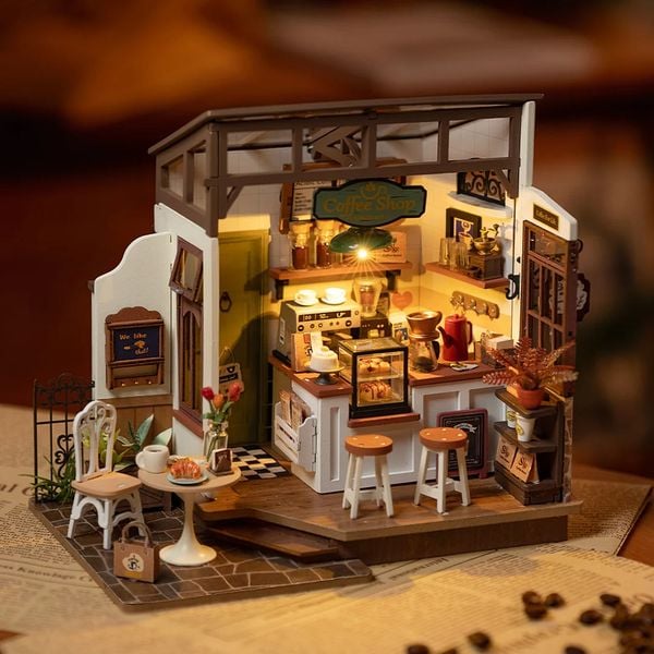 Produktbild: Book Nook DIY B&uuml;cherecke NO.17 Caf&eacute;