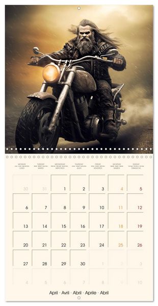 Produktbild: Ride to Valhalla (Wall Calendar 2026 12 &times; 12 Inch) CALVENDO 12 Month Wall Calendar