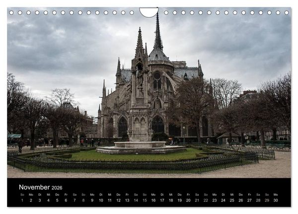 Produktbild: Paris (Wandkalender 2026 DIN A4 quer), CALVENDO Monatskalender