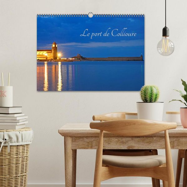 Produktbild: Le port de Collioure (Calendrier mural 2026 DIN A3 vertical), CALVENDO calendrier mensuel