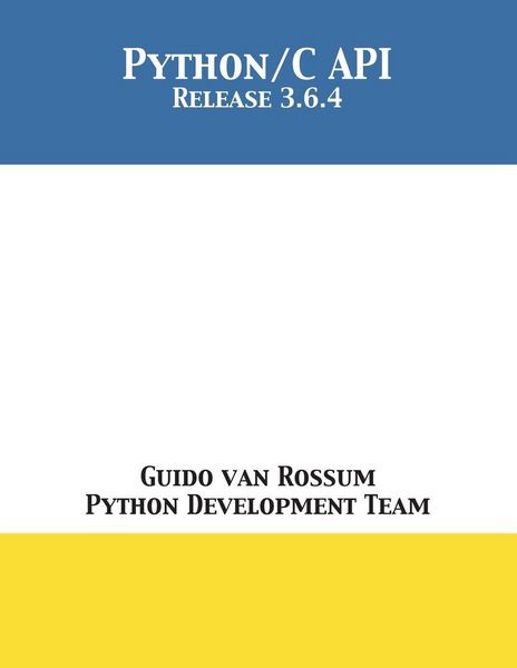 Produktbild: The Python/C API