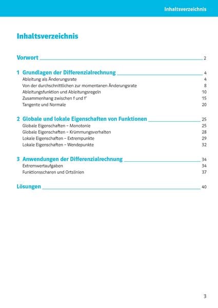 Produktbild: Klett Sicher im Abi 10-Minuten-Training Oberstufe Mathematik Differenzialrechnung