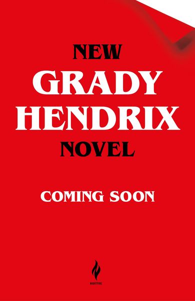 Produktbild: New Grady Hendrix Novel 2027