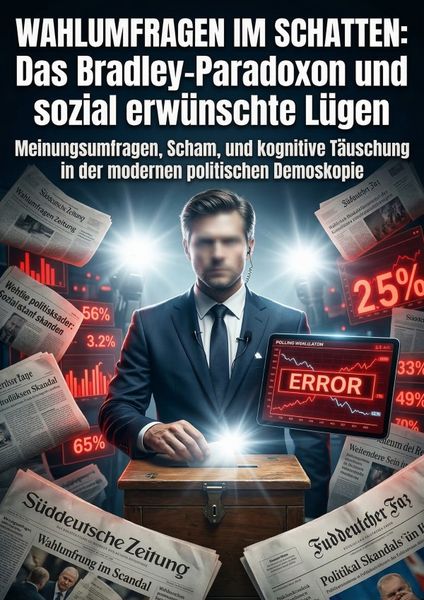 Produktbild: Wahlumfragen im Schatten: Das Bradley-Paradoxon und sozial erw&uuml;nschte L&uuml;gen