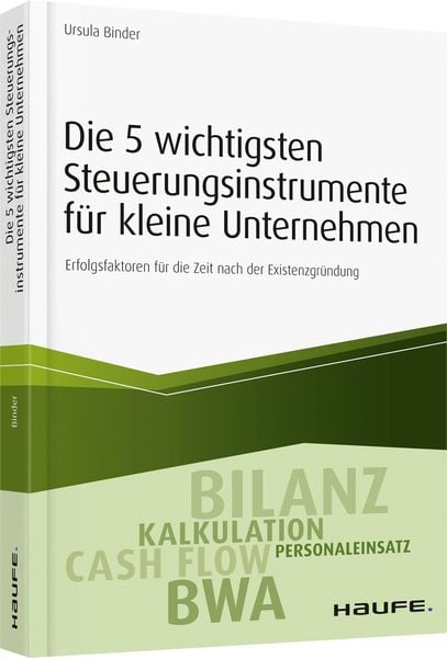 Produktbild: Die 5 wichtigsten Steuerungsinstrumente f&uuml;r kleine Unternehmen