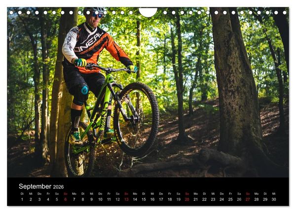 Produktbild: Mountainbike Action (Wandkalender 2026 DIN A4 quer), CALVENDO Monatskalender