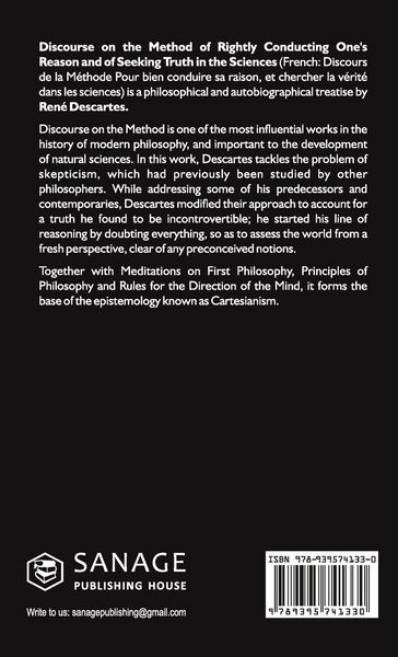 Produktbild: Discourse on the Method of Rightly Conducting the Reason And Seeking Truth in the Sciences