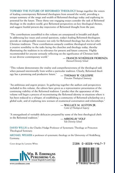 Produktbild: Toward the Future of Reformed Theology