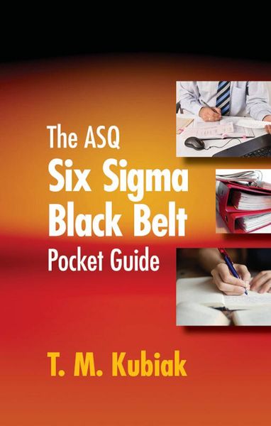 Produktbild: The ASQ Six Sigma Black Belt Pocket Guide