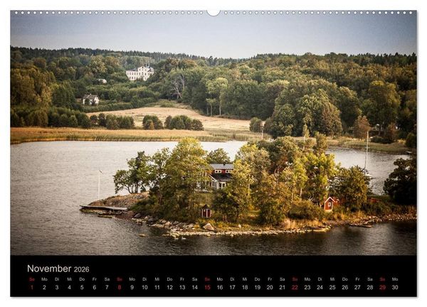 Produktbild: Schweden Sch&auml;rengarten (hochwertiger Premium Wandkalender 2026 DIN A2 quer), Kunstdruck in Hochglanz