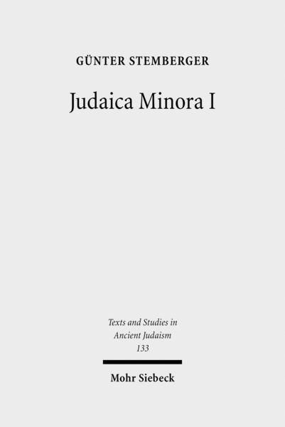 Produktbild: Judaica Minora