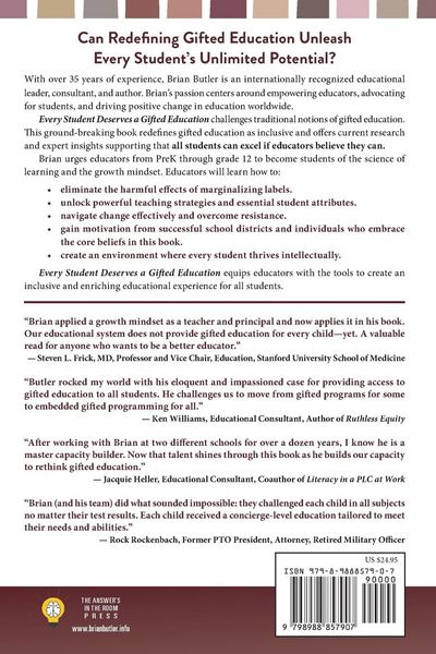 Produktbild: Every Student Deserves a Gifted Education