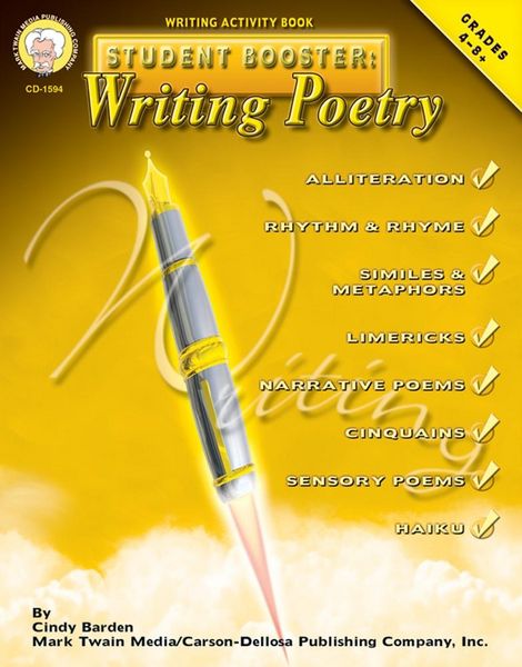 Produktbild: Student Booster: Writing Poetry, Grades 4 - 8