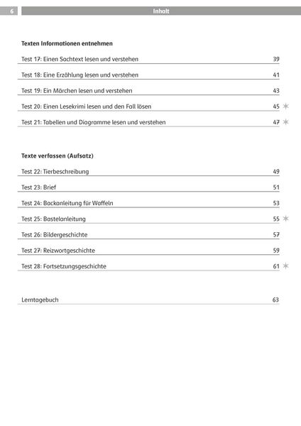 Produktbild: Deutsch-Tests 3. Klasse