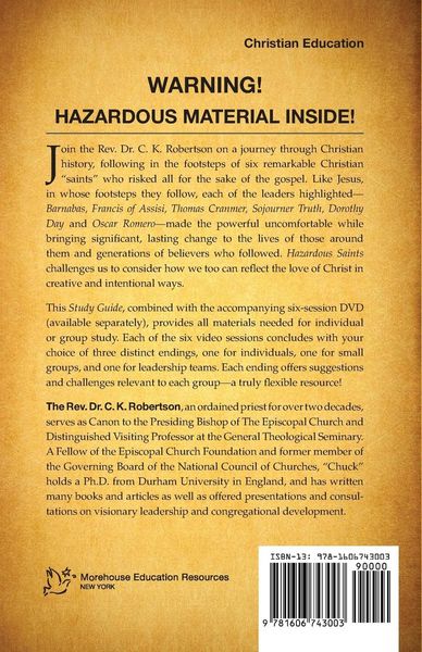 Produktbild: Hazardous Saints [Study Guide]