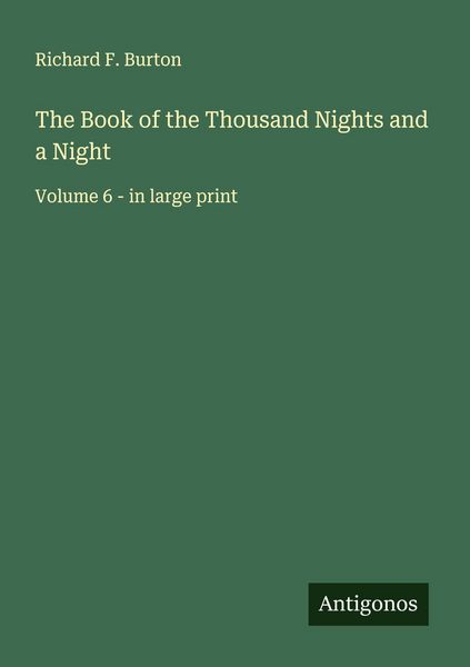 Produktbild: The Book of the Thousand Nights and a Night
