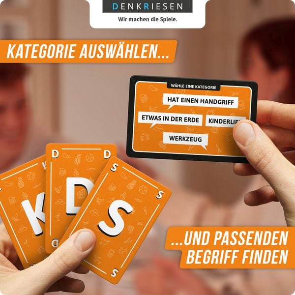 Produktbild: DENKRIESEN - STADT LAND VOLLPFOSTEN&reg; &ndash; Das Kartenspiel &ndash; CLASSIC EDITION "Intelligenz ist relativ"