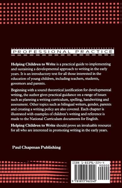 Produktbild: Helping Children to Write