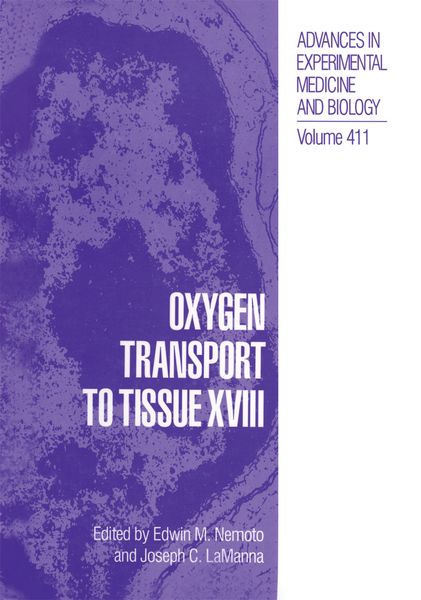 Produktbild: Oxygen Transport to Tissue XVIII