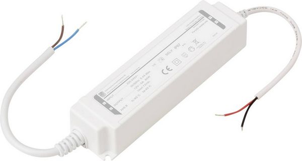 TRU COMPONENTS TC-YCL60-1205000 LED-Trafo IP67 Konstantspannung 60W 5A 12 V/DC 1St.