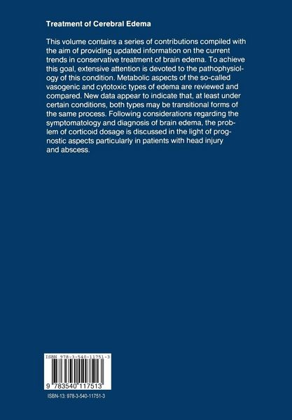 Produktbild: Treatment of Cerebral Edema
