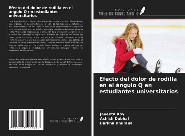 Produktbild: Efecto del dolor de rodilla en el &aacute;ngulo Q en estudiantes universitarios