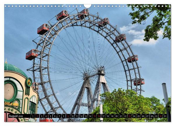 Produktbild: Wien - Haupstadt mit Charme (Wandkalender 2026 DIN A3 quer), CALVENDO Monatskalender