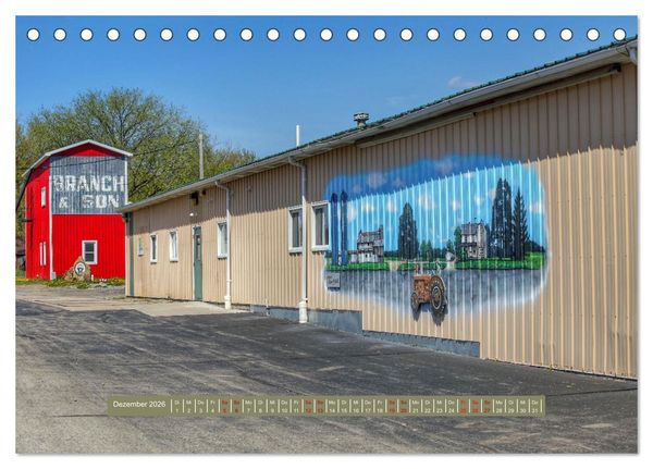 Produktbild: Michigan - Rund um Detroit (Tischkalender 2026 DIN A5 quer), CALVENDO Monatskalender