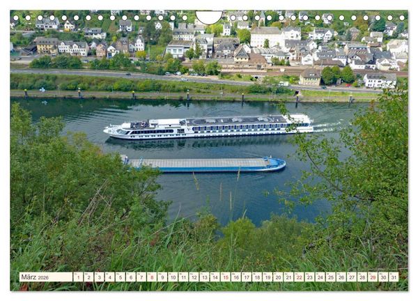 Produktbild: Ausflug an die Mosel (Wandkalender 2026 DIN A4 quer), CALVENDO Monatskalender