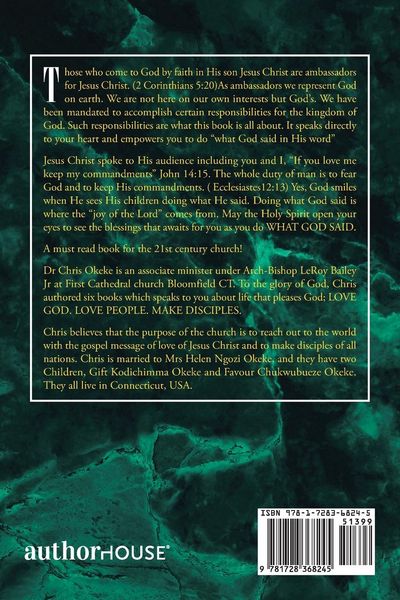 Produktbild: What God Said