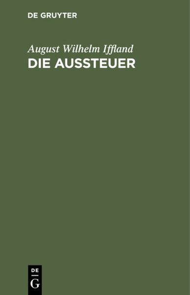 Produktbild: Die Aussteuer