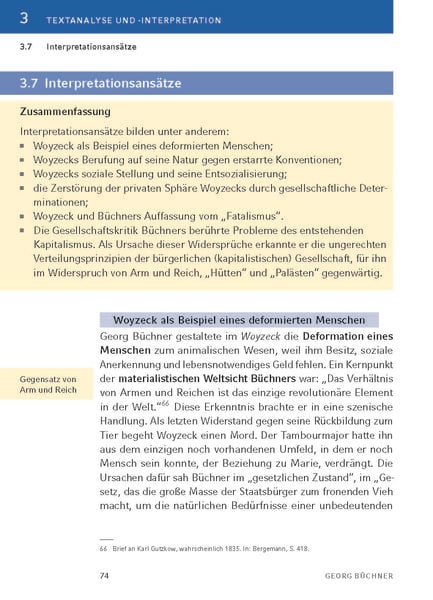 Woyzeck - Textanalyse und Interpretation
