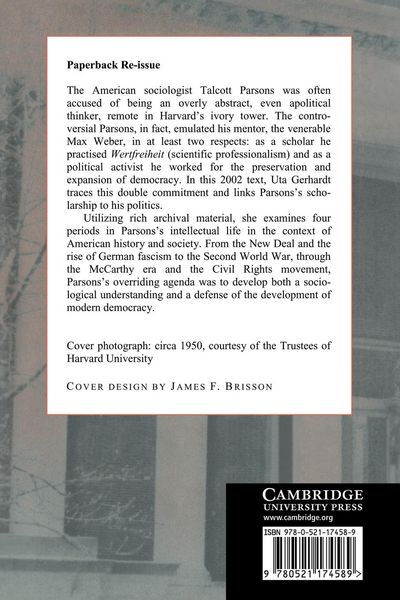 Produktbild: Talcott Parsons