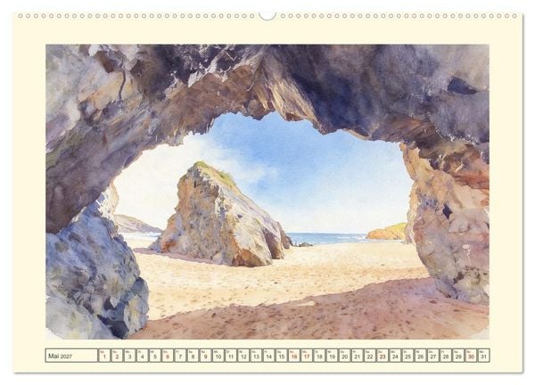 Produktbild: Irland - Spektakul&auml;re Natur und Geschichte (hochwertiger Premium Wandkalender 2027 DIN A2 quer), Kunstdruck in Hochglanz