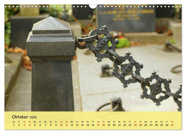 Produktbild: Am Zentralfriedhof in Wien (Wandkalender 2026 DIN A3 quer), CALVENDO Monatskalender