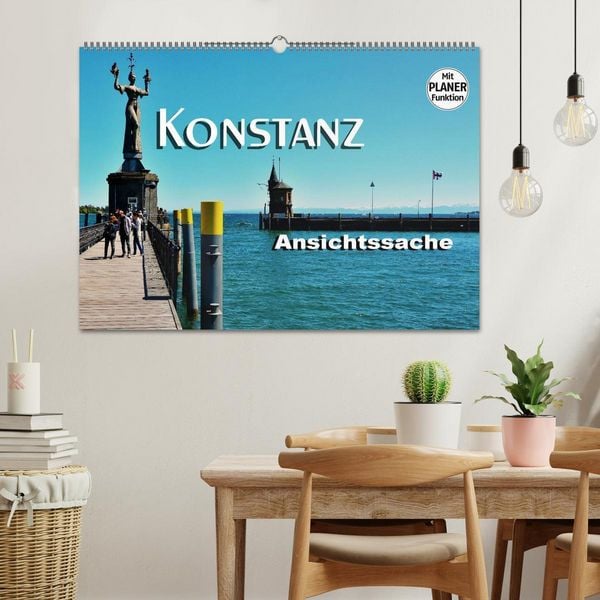 Produktbild: Konstanz - Ansichtssache (Wandkalender 2026 DIN A2 quer), CALVENDO Monatskalender