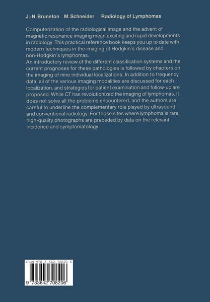 Produktbild: Radiology of Lymphomas