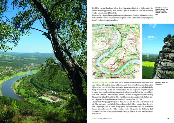 Produktbild: Wandertouren f&uuml;r Langschl&auml;fer S&auml;chsische Schweiz