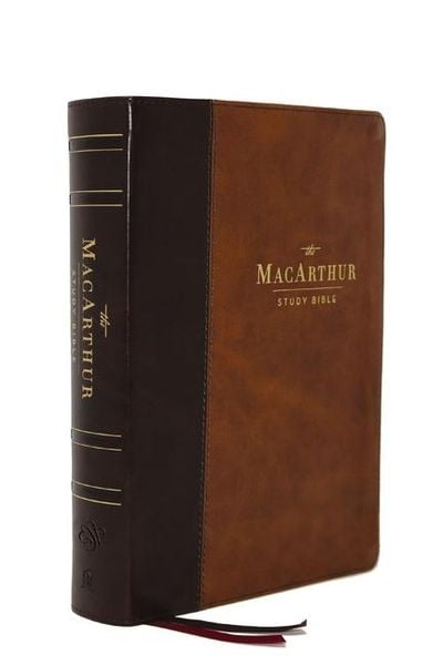 Produktbild: ESV, MacArthur Study Bible, Brown Leathersoft