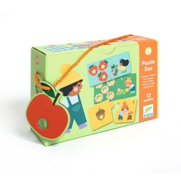 Lernspiel: Puzzle duo: Erste Zahlen