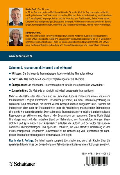 Produktbild: Schonende Traumatherapie