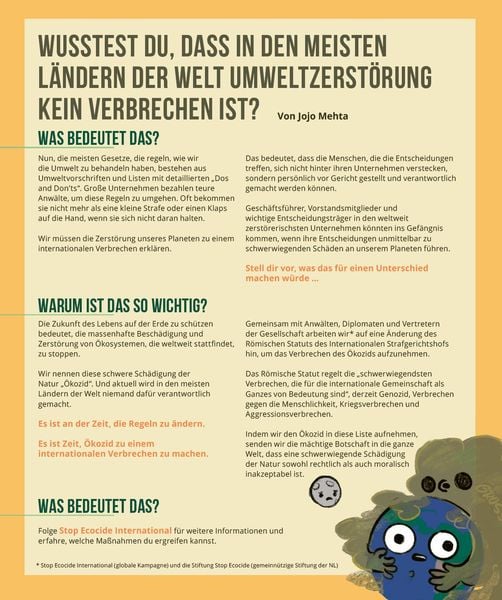 Produktbild: Der wichtigste Comic der Welt. Geschichten zur Rettung des Planeten