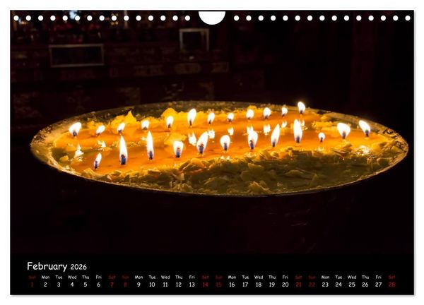 Produktbild: Tibet Land of Legends (Wall Calendar 2026 DIN A4 landscape), CALVENDO 12 Month Wall Calendar