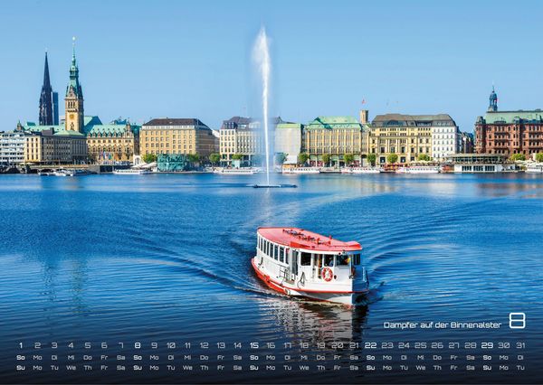 Produktbild: Hamburg - Zwischen Speicherstadt und Alster - 2027 - Kalender DIN A3