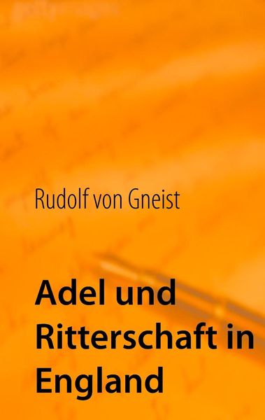 Produktbild: Adel und Ritterschaft in England